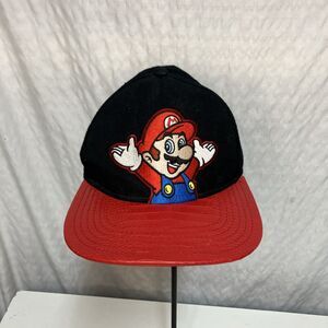 2018 Nintendo Super Mario Brothers Snapback Hat Alligator Style Red Bill